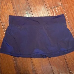 Lululemon pace rival skirt eggplant sz12